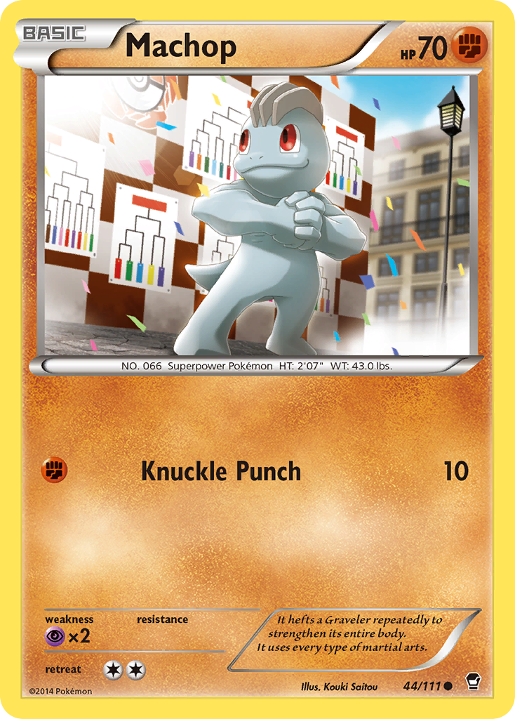 Machop (44/111) [XY: Furious Fists] | Exor Games Summserside