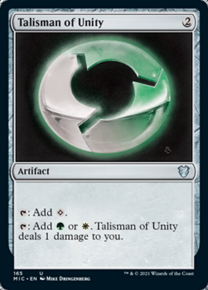 Talisman of Unity [Innistrad: Midnight Hunt Commander] | Exor Games Summserside