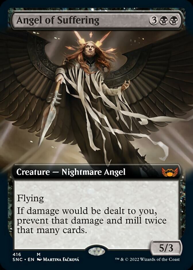 Angel of Suffering (Extended Art) [Streets of New Capenna] | Exor Games Summserside