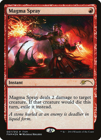 Magma Spray [Friday Night Magic 2014] | Exor Games Summserside