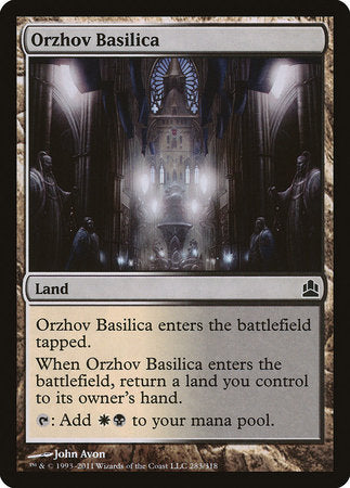 Orzhov Basilica [Commander 2011] | Exor Games Summserside