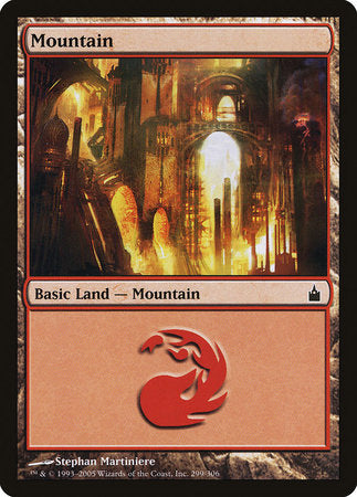 Mountain (299) [Ravnica: City of Guilds] | Exor Games Summserside