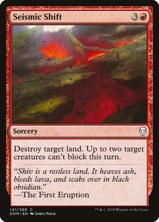 Seismic Shift [Dominaria] | Exor Games Summserside