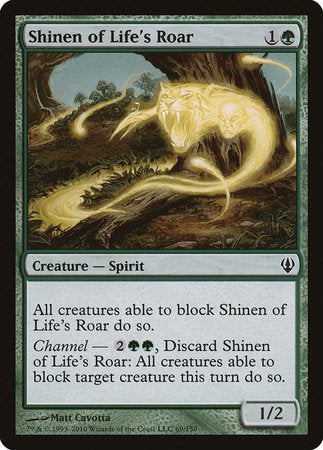 Shinen of Life's Roar [Archenemy] | Exor Games Summserside