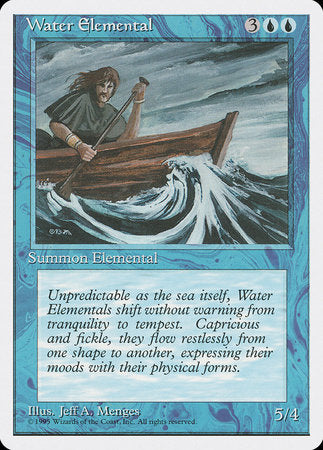 Water Elemental [Fourth Edition] | Exor Games Summserside