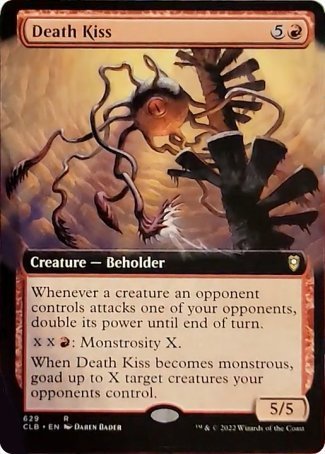 Death Kiss (Extended Art) [Commander Legends: Battle for Baldur's Gate] | Exor Games Summserside