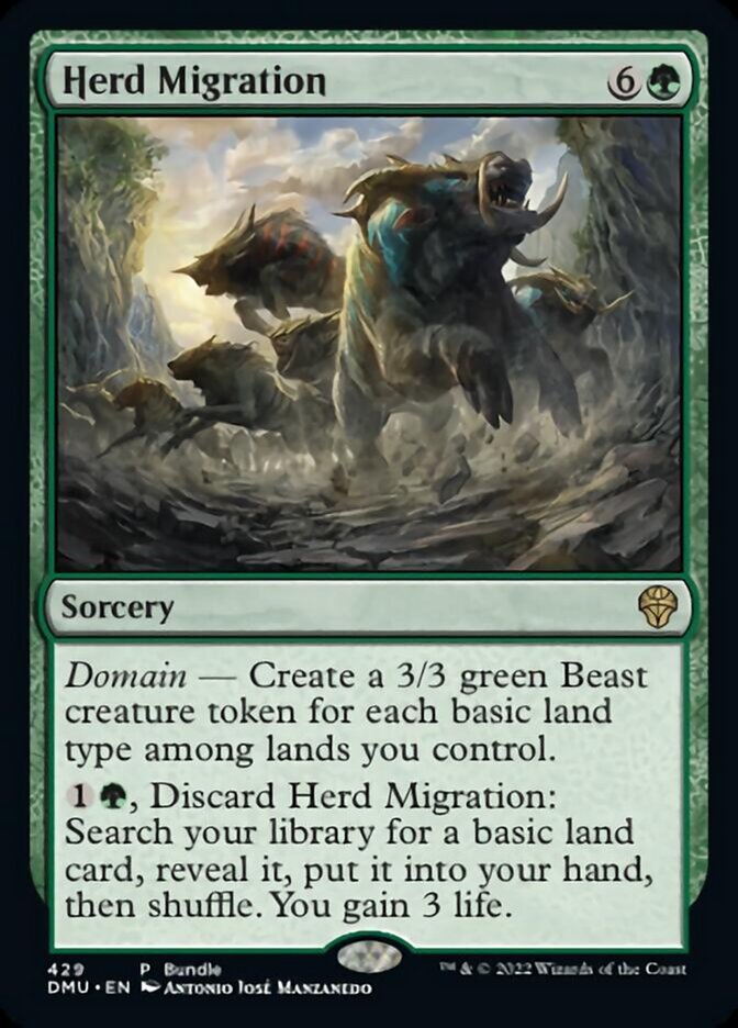 Herd Migration (Bundle) [Dominaria United] | Exor Games Summserside