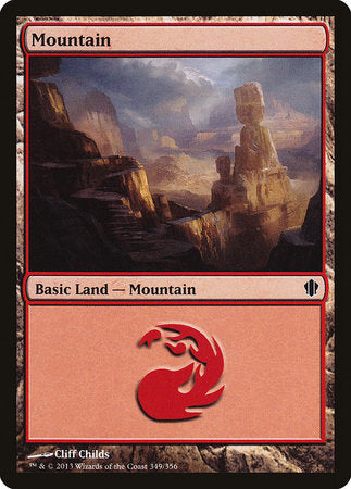 Mountain (349) [Commander 2013] | Exor Games Summserside