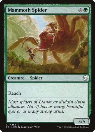 Mammoth Spider [Dominaria] | Exor Games Summserside