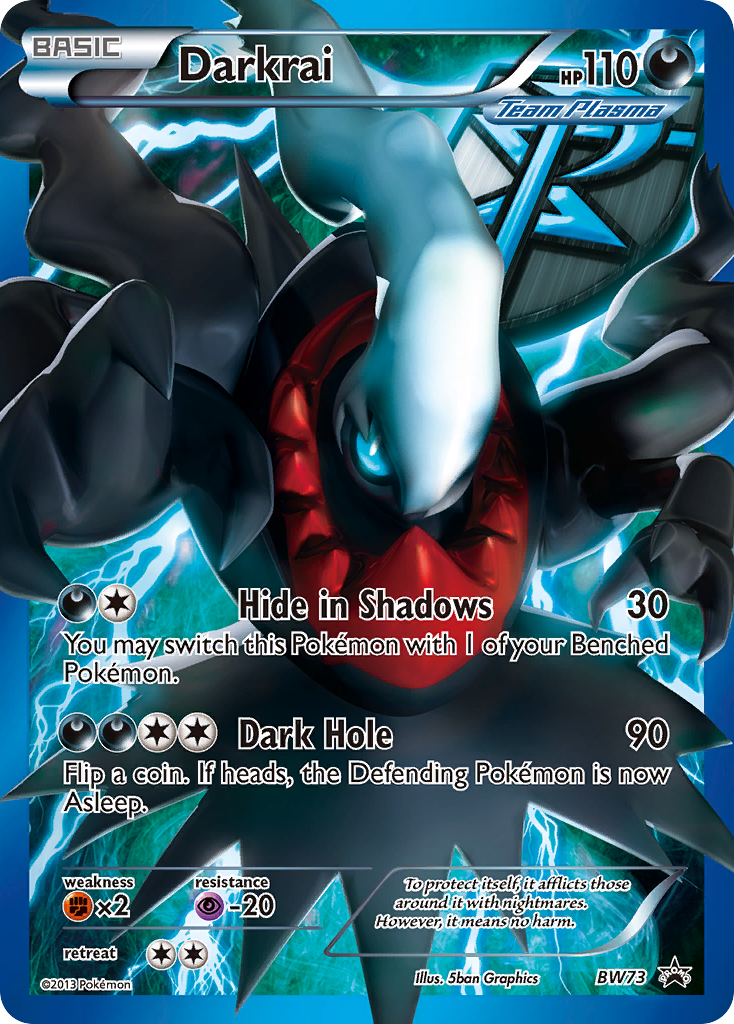 Darkrai (BW73) (Jumbo Card) [Black & White: Black Star Promos] | Exor Games Summserside