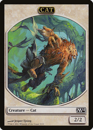 Cat Token [Magic 2014 Tokens] | Exor Games Summserside