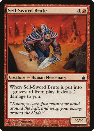 Sell-Sword Brute [Ravnica: City of Guilds] | Exor Games Summserside