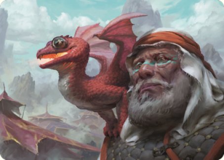 Dragon Whelp Art Card [Dominaria United Art Series] | Exor Games Summserside