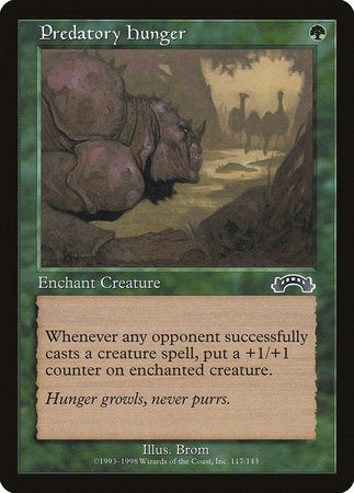 Predatory Hunger [Exodus] | Exor Games Summserside