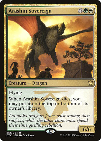 Arashin Sovereign [Dragons of Tarkir] | Exor Games Summserside