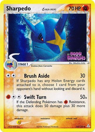 Sharpedo (53/110) (Delta Species) (Stamped) [EX: Holon Phantoms] | Exor Games Summserside