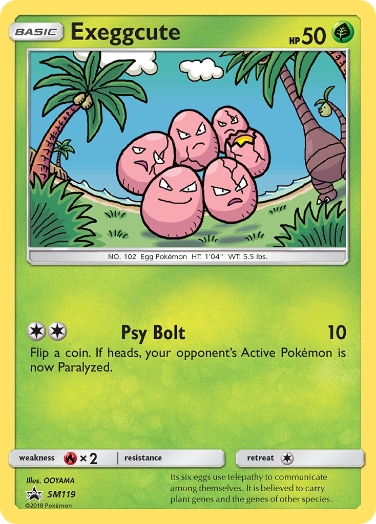 Exeggcute (SM119) [Sun & Moon: Black Star Promos] | Exor Games Summserside