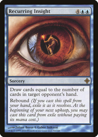 Recurring Insight [Rise of the Eldrazi] | Exor Games Summserside