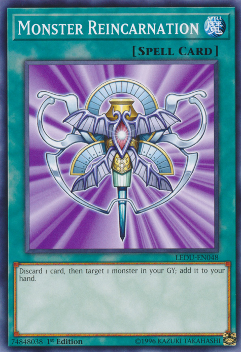 Monster Reincarnation [LEDU-EN048] Common | Exor Games Summserside