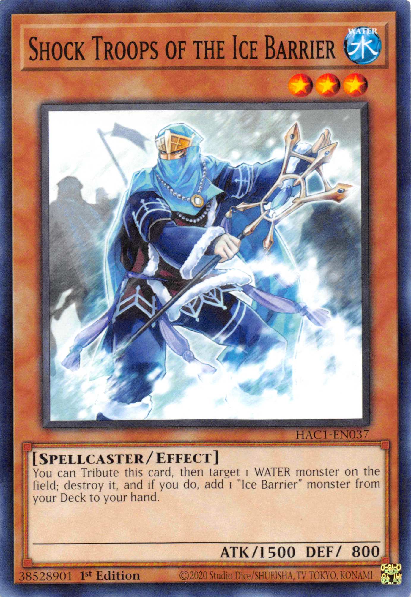 Shock Troops of the Ice Barrier [HAC1-EN037] Common | Exor Games Summserside