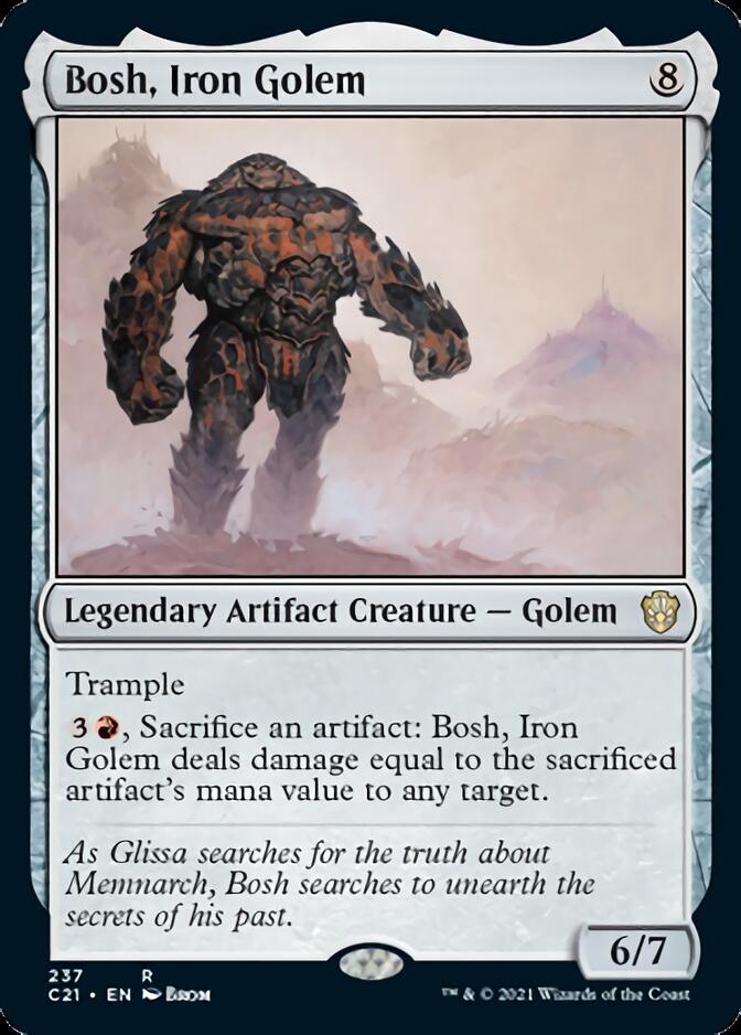 Bosh, Iron Golem [Commander 2021] | Exor Games Summserside