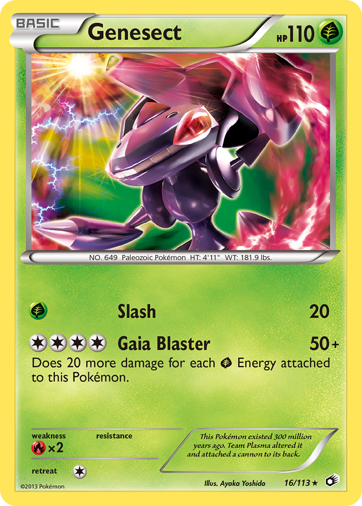 Genesect (16/113) [Black & White: Legendary Treasures] | Exor Games Summserside