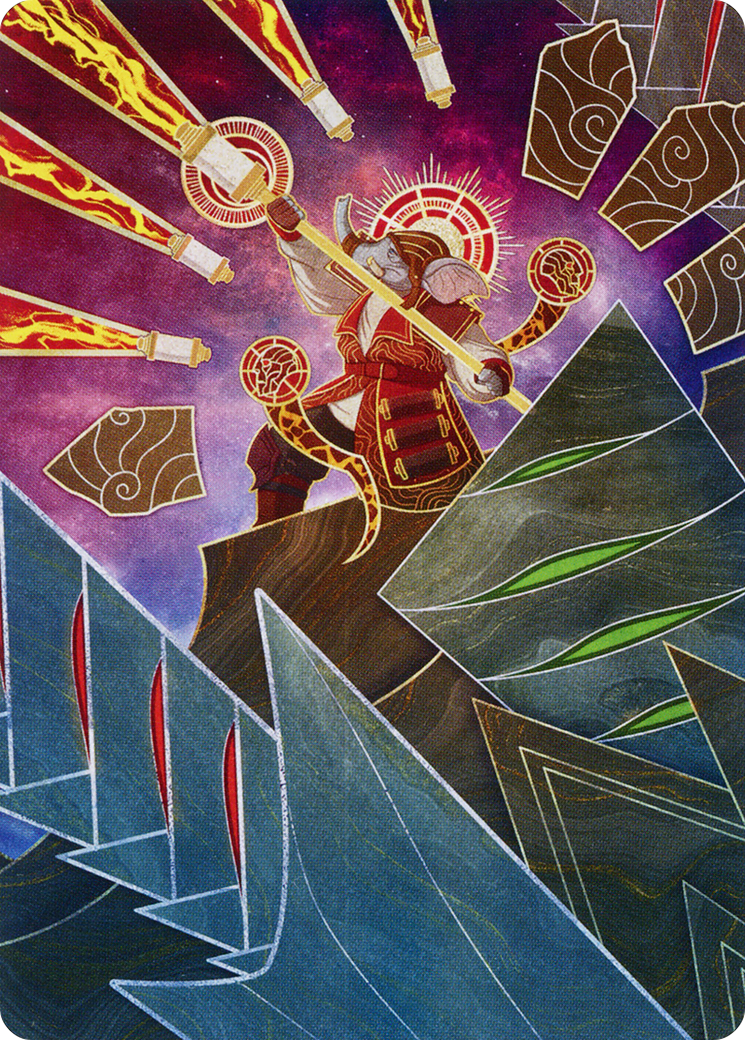 Quintorius, Loremaster Art Card (63) [March of the Machine Art Series] | Exor Games Summserside