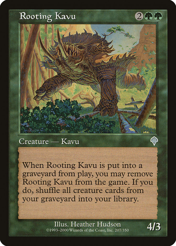 Rooting Kavu [Invasion] | Exor Games Summserside