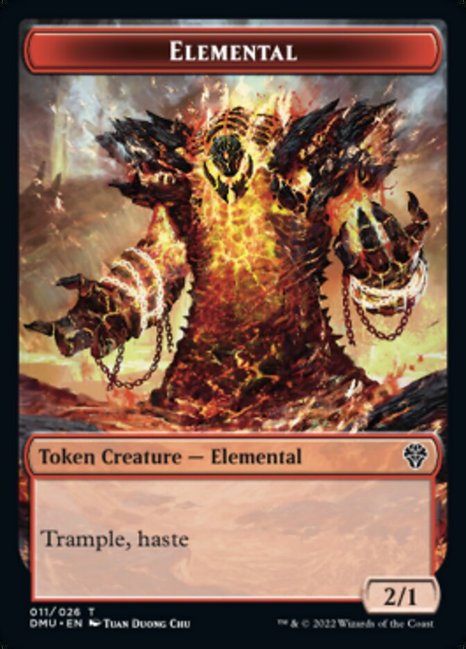Elemental Token [Dominaria United Tokens] | Exor Games Summserside