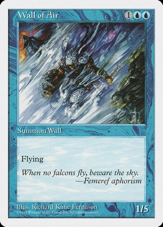 Wall of Air [Fifth Edition] | Exor Games Summserside