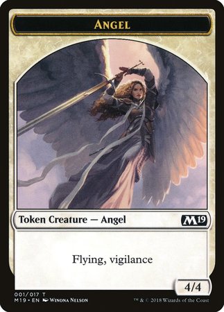 Angel Token [Core Set 2019 Tokens] | Exor Games Summserside