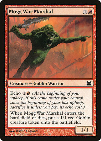 Mogg War Marshal [Modern Masters] | Exor Games Summserside