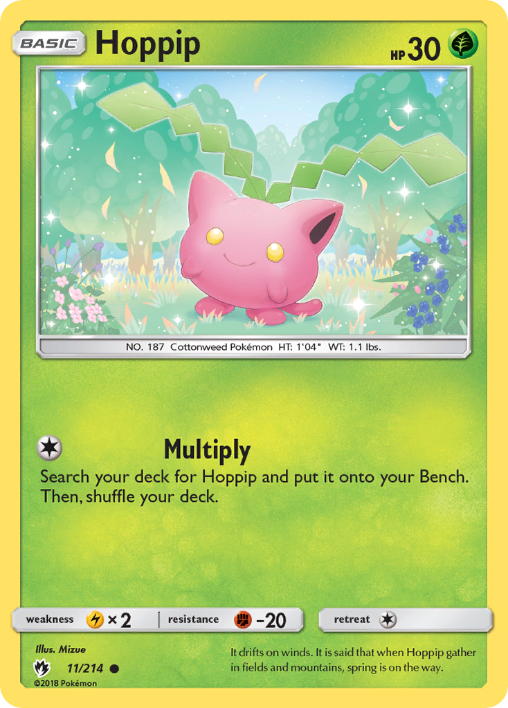 Hoppip (11/214) [Sun & Moon: Lost Thunder] | Exor Games Summserside