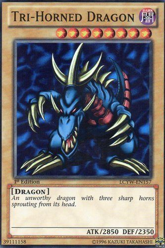 Tri-Horned Dragon [LCYW-EN157] Super Rare | Exor Games Summserside