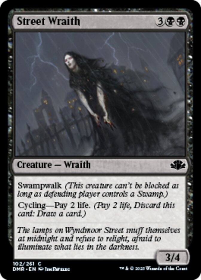 Street Wraith [Dominaria Remastered] | Exor Games Summserside