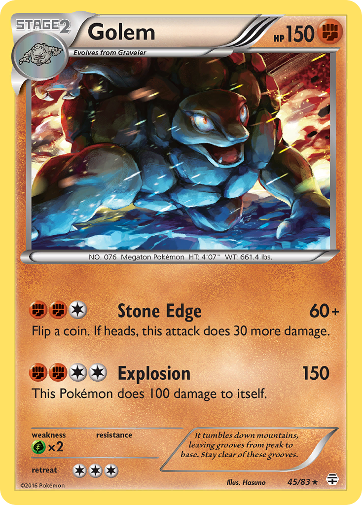 Golem (45/83) [XY: Generations] | Exor Games Summserside