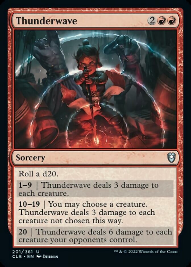 Thunderwave [Commander Legends: Battle for Baldur's Gate] | Exor Games Summserside