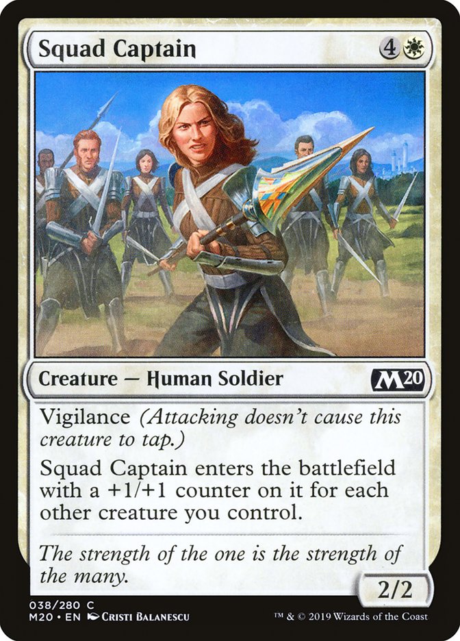 Squad Captain [Core Set 2020] | Exor Games Summserside