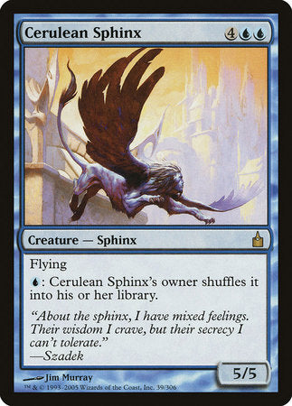 Cerulean Sphinx [Ravnica: City of Guilds] | Exor Games Summserside