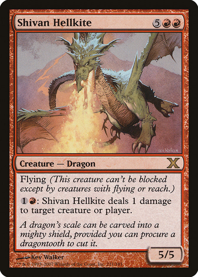 Shivan Hellkite [Tenth Edition] | Exor Games Summserside