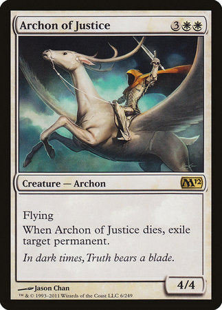 Archon of Justice [Magic 2012] | Exor Games Summserside