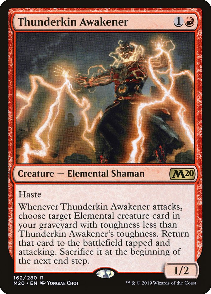 Thunderkin Awakener [Core Set 2020] | Exor Games Summserside