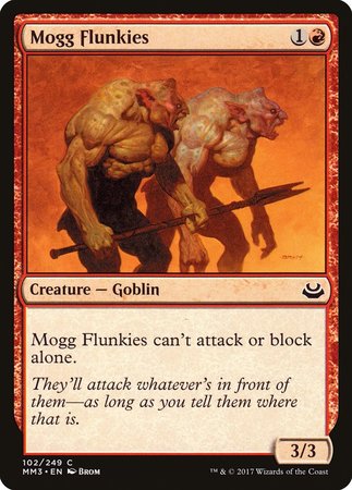 Mogg Flunkies [Modern Masters 2017] | Exor Games Summserside