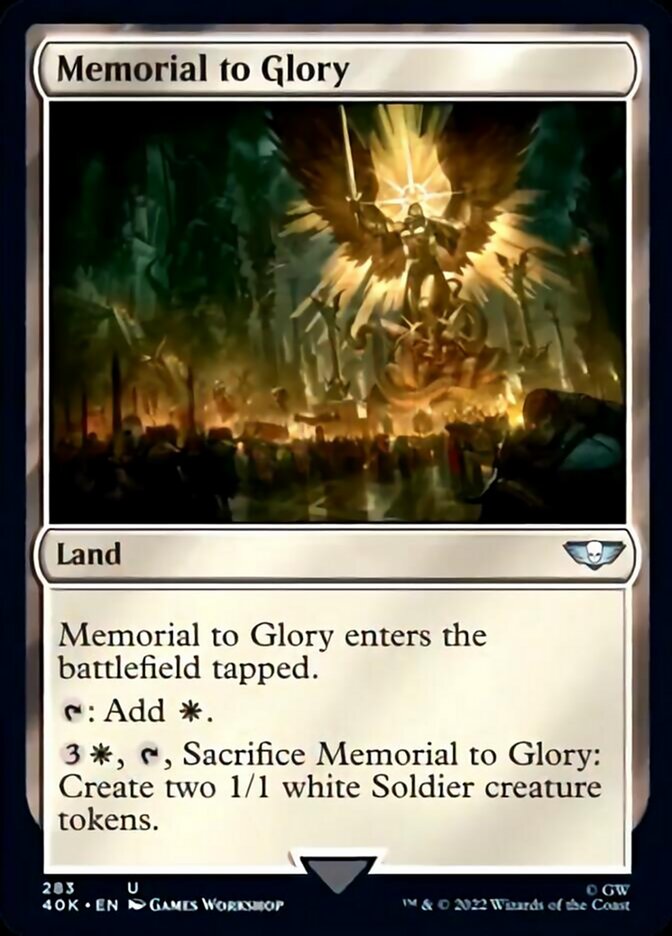 Memorial to Glory [Universes Beyond: Warhammer 40,000] | Exor Games Summserside