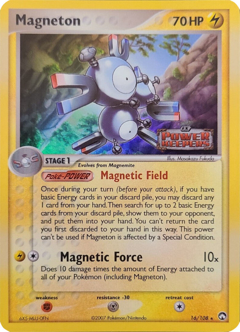 Magneton (16/108) (Stamped) [EX: Power Keepers] | Exor Games Summserside