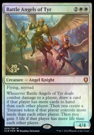 Battle Angels of Tyr [Commander Legends: Battle for Baldur's Gate Prerelease Promos] | Exor Games Summserside