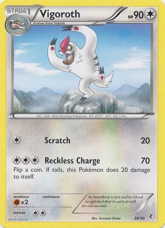 Vigoroth (28/30) [XY: Trainer Kit 1 - Bisharp] | Exor Games Summserside