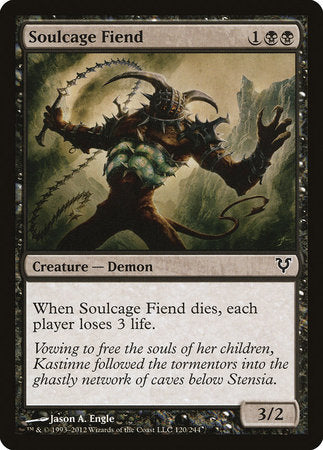 Soulcage Fiend [Avacyn Restored] | Exor Games Summserside