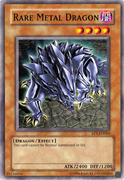 Rare Metal Dragon [EP1-EN004] Common | Exor Games Summserside