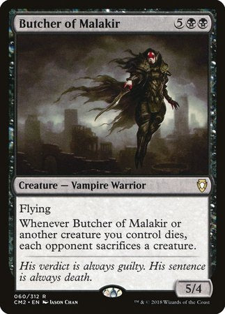 Butcher of Malakir [Commander Anthology Volume II] | Exor Games Summserside